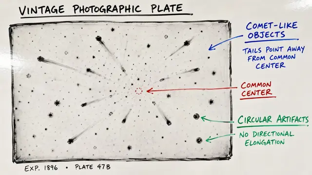 Seeing the Unseen: How Optical Flaws Reveal Real Transients in Century-Old Sky Photos