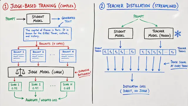 Rubric-Guided Self-Distillation: Post-Training Without Verifier Overhead