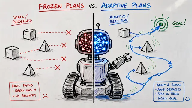 AdaJEPA: Adaptive Latent World Models That Learn While They Plan