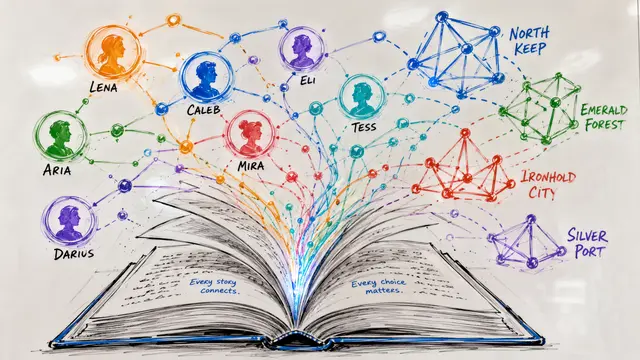 EvolvingWorld: Characters and Worlds That Grow Together