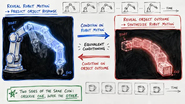 Masked Visual Actions for Unified World Modeling