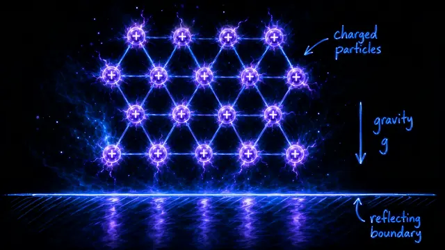 When Plasma Crystals Fall: Gravity, Yukawa Forces, and the Physics of Rebound