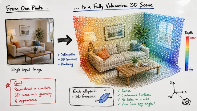 InfiniSplat: Surface-Aligned 3D Gaussians from a Single Image
