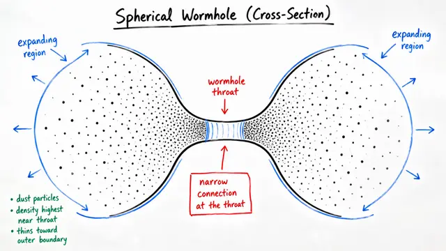 Wormholes in an Expanding Universe