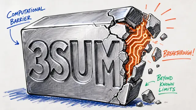 Breaking Barriers: The First Truly Subquadratic 3SUM Algorithm